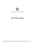 Dordt College 2013-14 Catalog