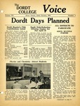 The Voice, January 1961: Volume 7, Issue 1 by Dordt College