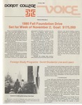 The Voice, October 1980: Volume 27, Issue 2 by Dordt College