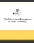 The Educational Framework of Dordt University, 2020